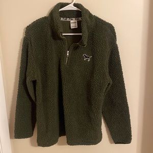 Pink Victoria secret Sherpa top